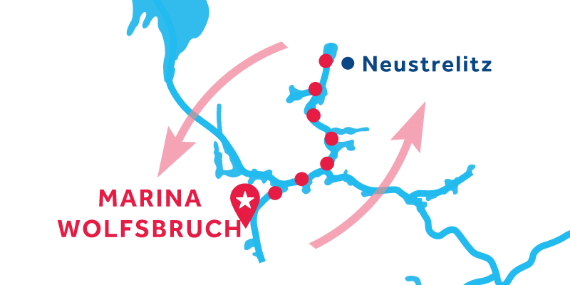 Marina Wolfsbruch RETURN via Neustrelitz