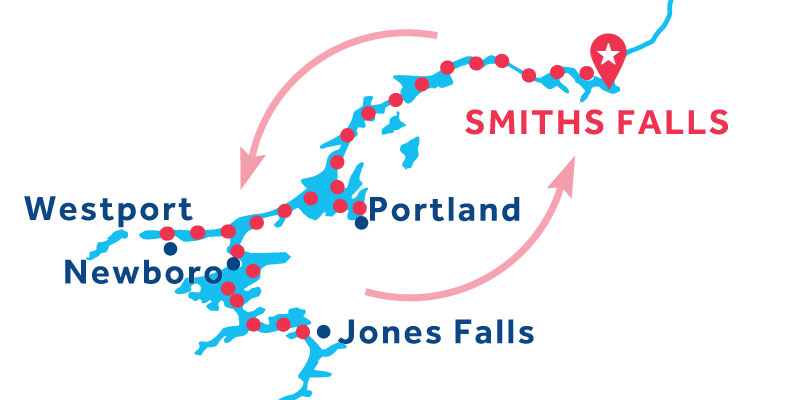 Smiths Falls RETURN via Jones Falls