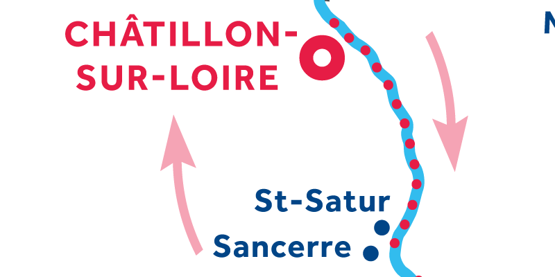 Châtillon-sur-Loire RETURN via Sancerre