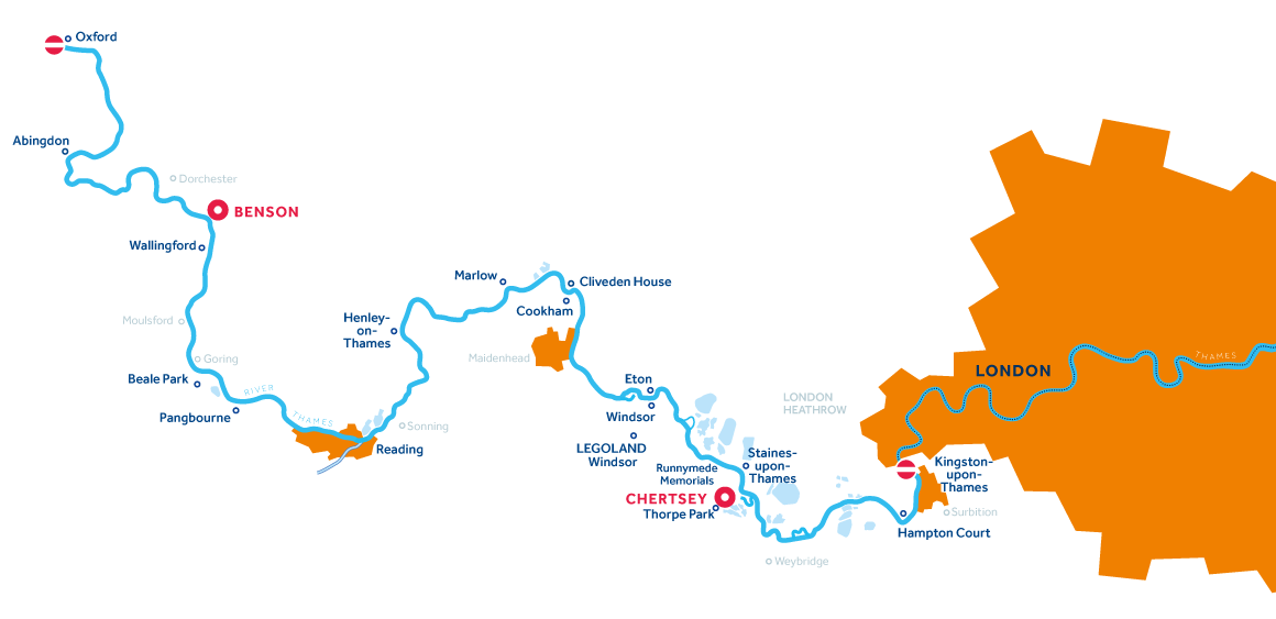 Karte: Themse